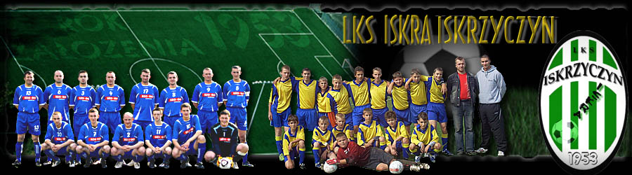 LKS Iskra Iskrzyczyn nag��wek strony